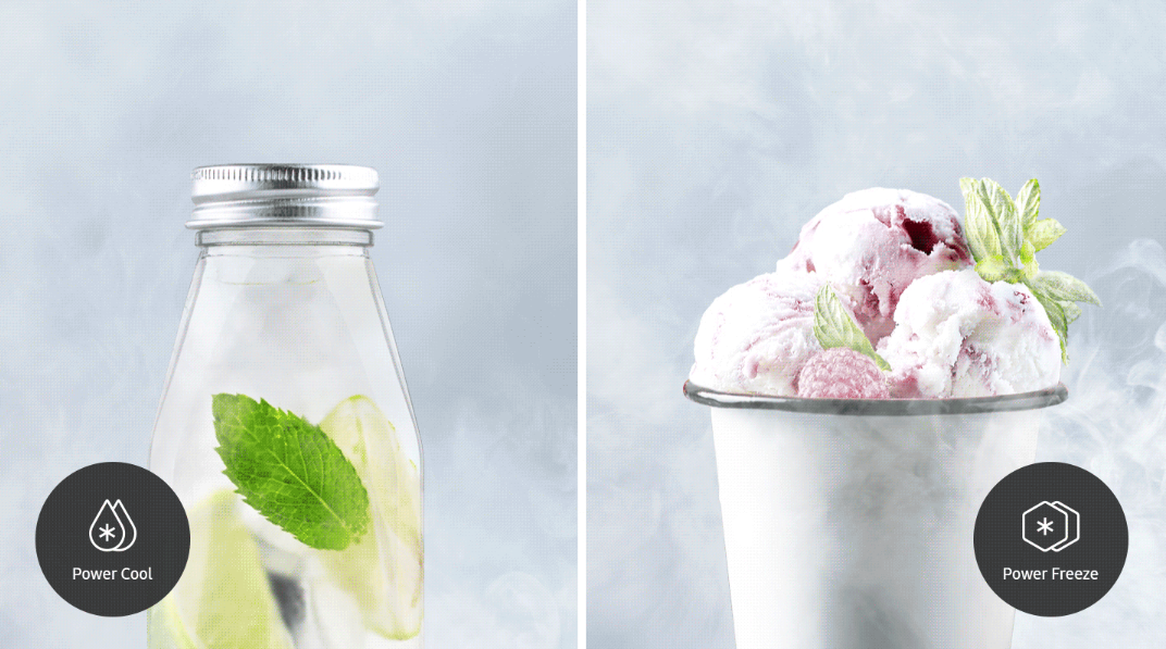 Power Cool (Γρήγορη ψύξη) / Power Freeze (Γρήγορη κατάψυξη)